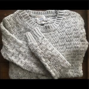 Gray Wool & Acrylic Anthropologie Sweater Size XS